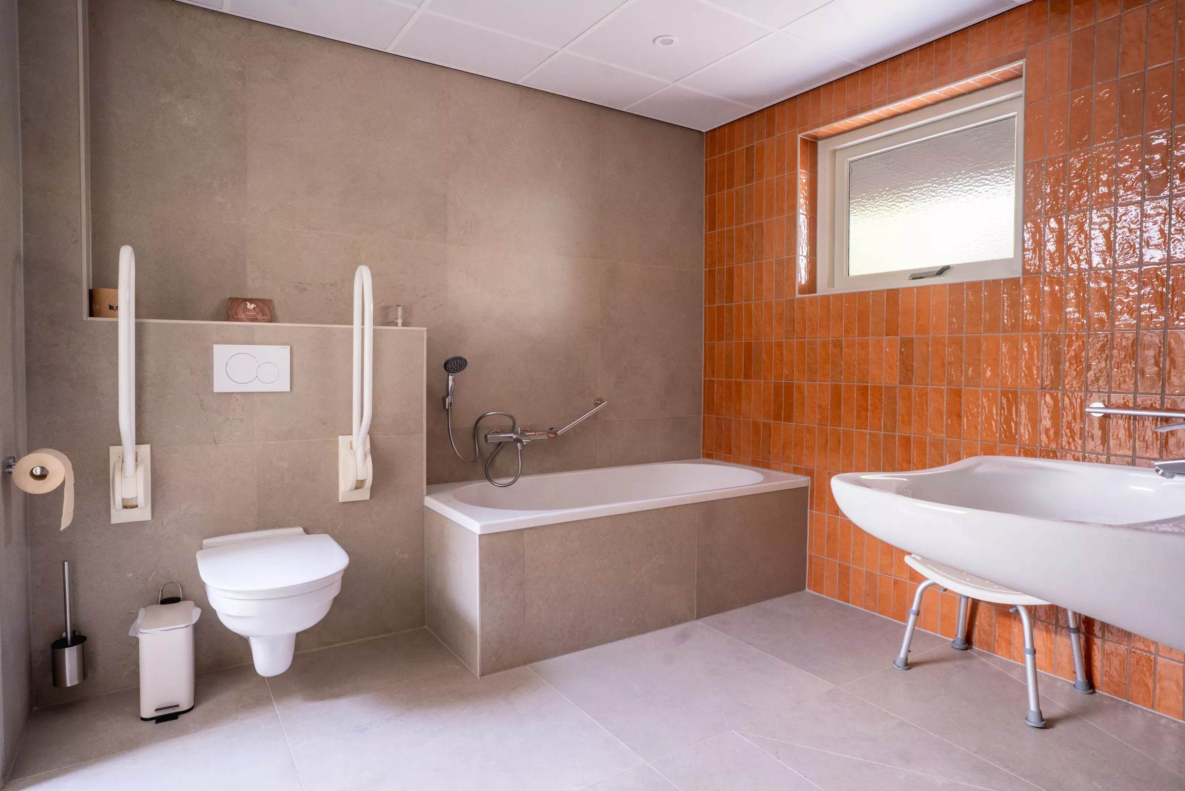 Ansicht barrierefreies Badezimmer